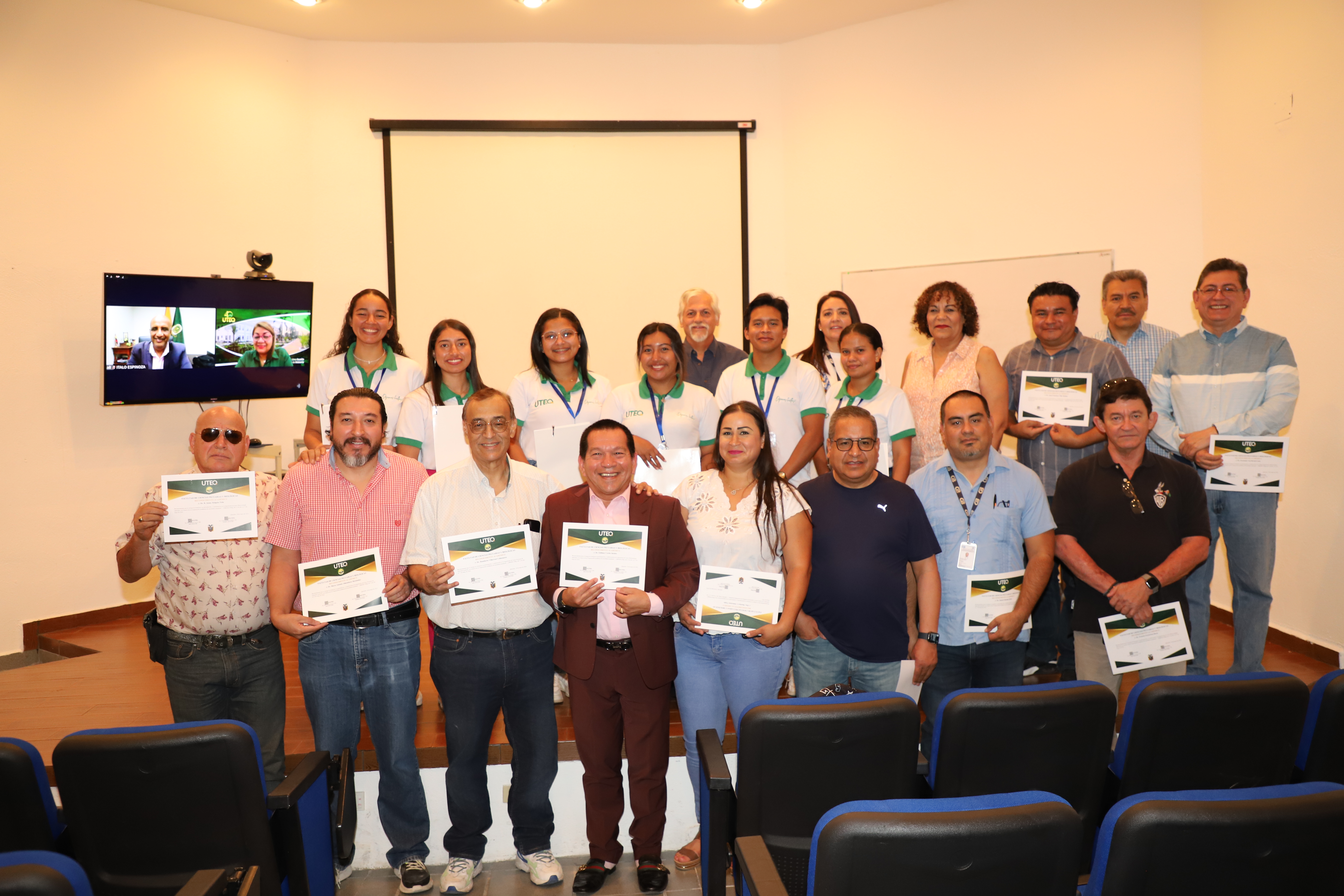 Cooperación académica entre el Cibnor y la Universidad Técnica Estatal de Quevedo